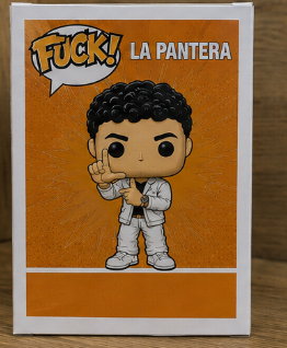 Caja de la figura 3D de LA PANTERA, vista trasera