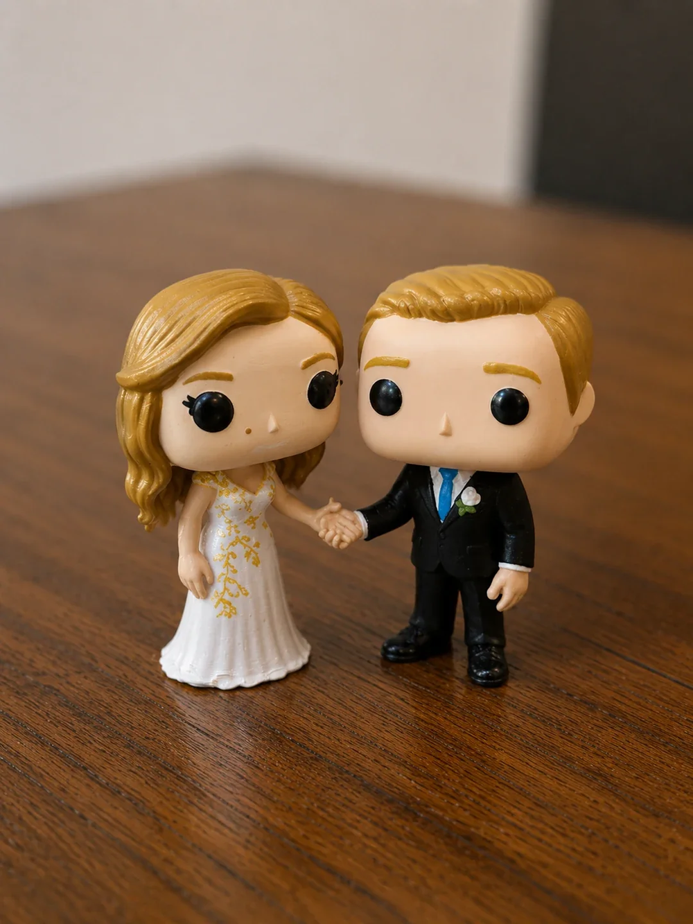 Pareja de figuras 3D personalizadas